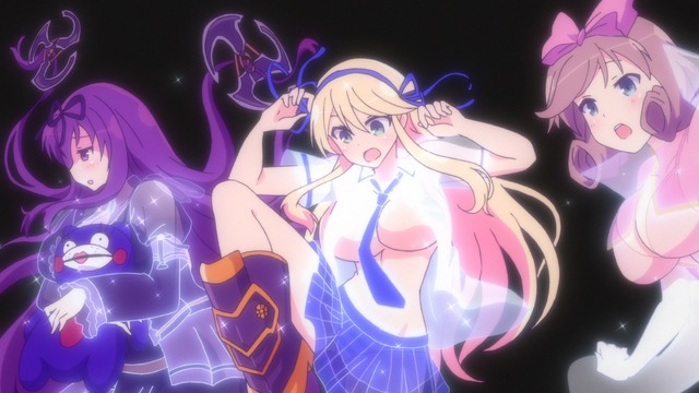 『閃乱カグラ SHINOVI MASTER -東京妖魔篇-』第9話「BURN」(C)2018 Marvelous Inc./HONEY PARADE GAMES Inc./シノビマスターパートナーズ