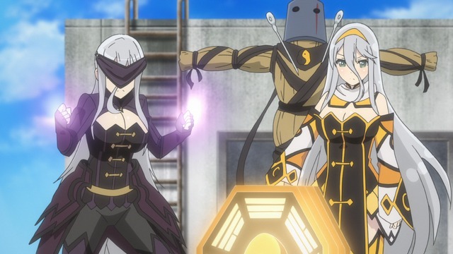 『閃乱カグラ SHINOVI MASTER -東京妖魔篇-』第9話「BURN」(C)2018 Marvelous Inc./HONEY PARADE GAMES Inc./シノビマスターパートナーズ