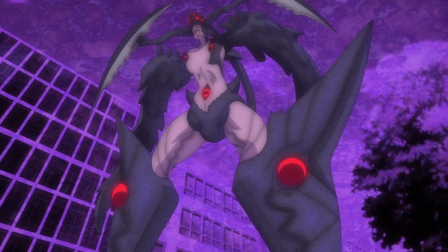 『閃乱カグラ SHINOVI MASTER -東京妖魔篇-』第9話「BURN」(C)2018 Marvelous Inc./HONEY PARADE GAMES Inc./シノビマスターパートナーズ