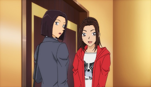 TVアニメ『名探偵コナン』2週連続1時間スペシャル「紅の修学旅行～鮮紅編・恋紅編～」倉木マイ(C)青山剛昌／小学館・読売テレビ・TMS1996