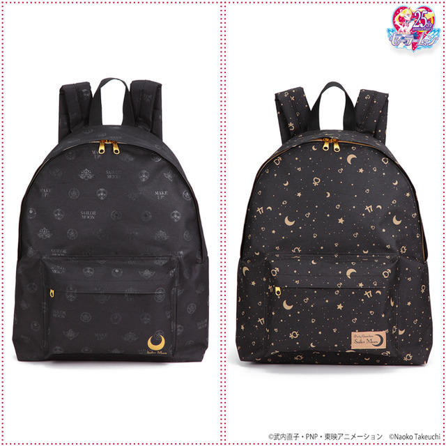 美少女戦士セーラームーン カジュアル総柄リュック(コンパクト柄/5戦士柄) 7,560円(税込) (C)武内直子・PNP・東映アニメーション (C)Naoko Takeuchi