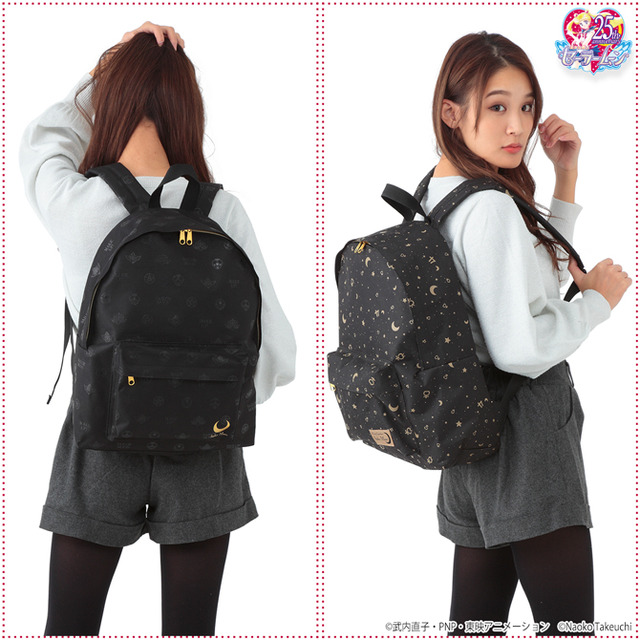 美少女戦士セーラームーン カジュアル総柄リュック(コンパクト柄/5戦士柄) 7,560円(税込) (C)武内直子・PNP・東映アニメーション (C)Naoko Takeuchi