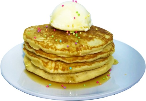 「ハイスコアガールコラボカフェ」ハルオママ特製！ホットケーキ