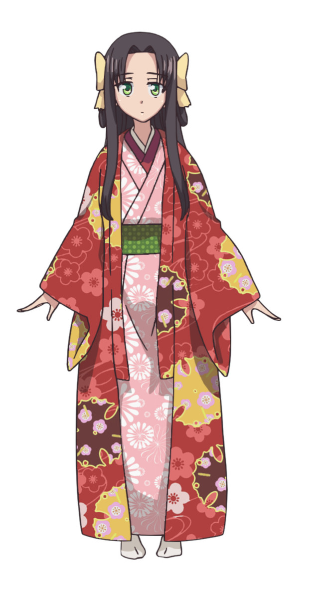 斎藤帰蝶：上原あかり (C)紺野あずれ／双葉社・「ノブナガ先生の幼な妻」製作委員会