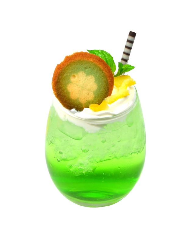 ゆずと青りんごの青葉城西サイダー (680円)(C)古舘春一/集英社・「ハイキュー!! 3rd」製作委員会・MBS