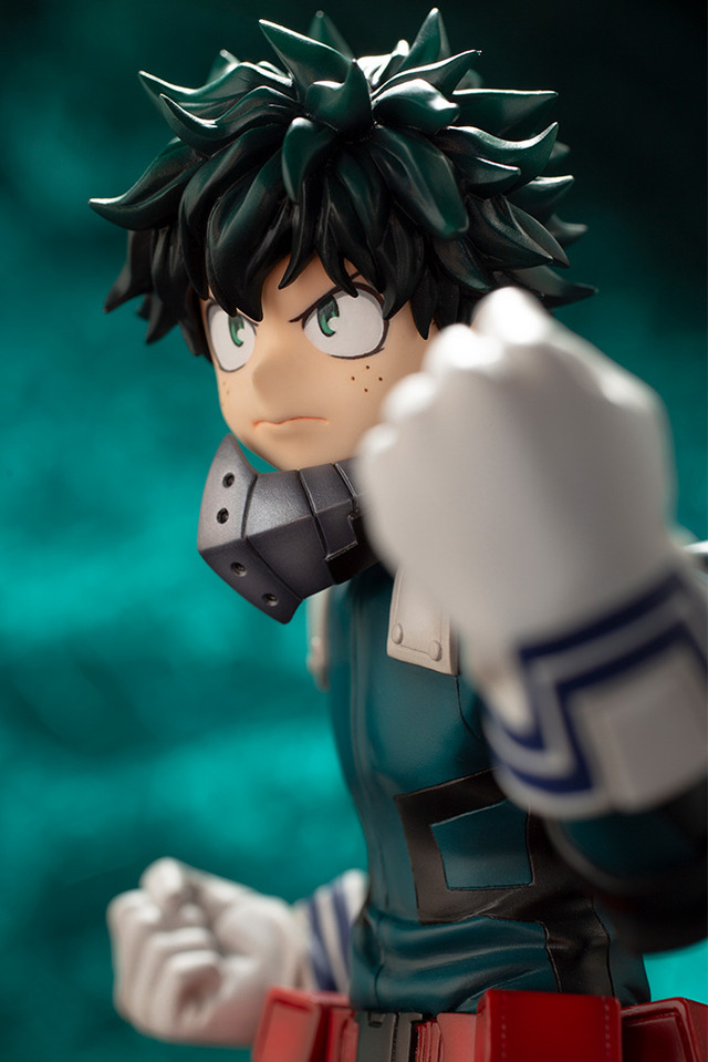 「ARTFX J 緑谷出久」価格：9,200円（税抜）（C）堀越耕平／集英社・僕のヒーローアカデミア製作委員会