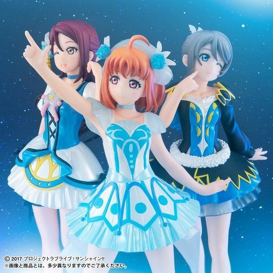 「Gasha Portraits ラブライブ！サンシャイン!!　～WATER BLUE NEW WORLD SET～」12,960円（税込）(C)2017 プロジェクトラブライブ！サンシャイン!!