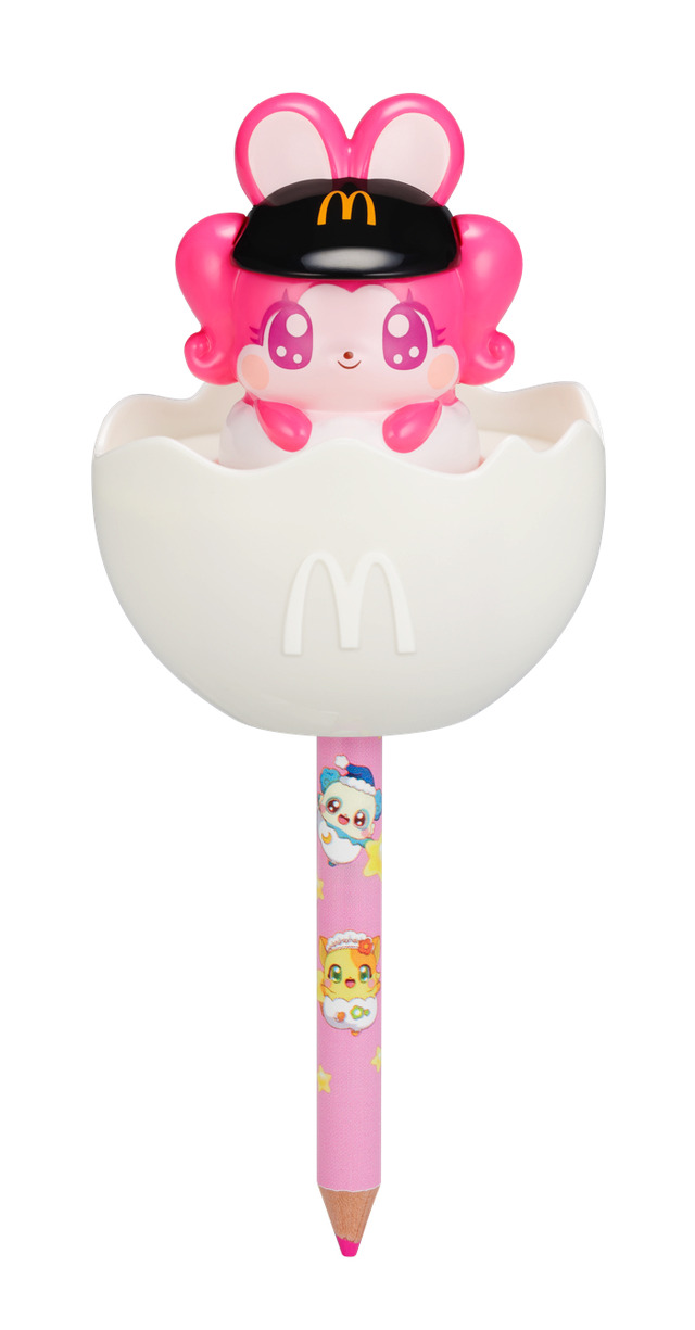 【リボンのかみさまリボンのペンシルトッパー】 (C)BANDAI/TV TOKYO・ここたま製作委員会