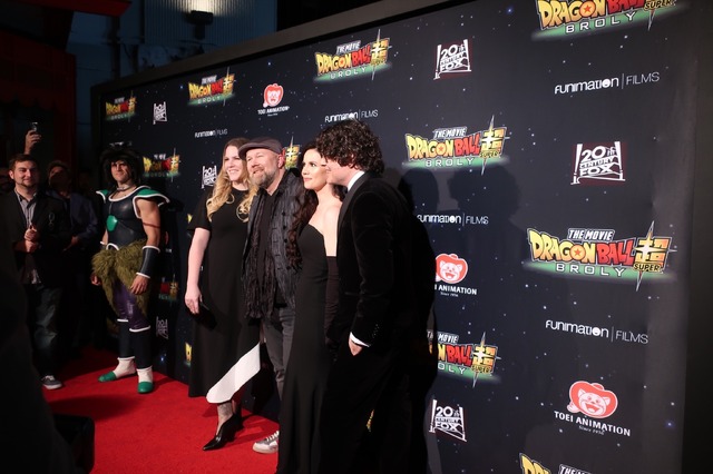 映画『ドラゴンボール超 ブロリー』アメリカLAプレミア試写会の様子(C)バードスタジオ／集英社　(C)「2018  ドラゴンボール超」製作委員会