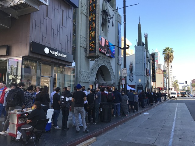 映画『ドラゴンボール超 ブロリー』アメリカLAプレミア試写会の様子(C)バードスタジオ／集英社　(C)「2018  ドラゴンボール超」製作委員会