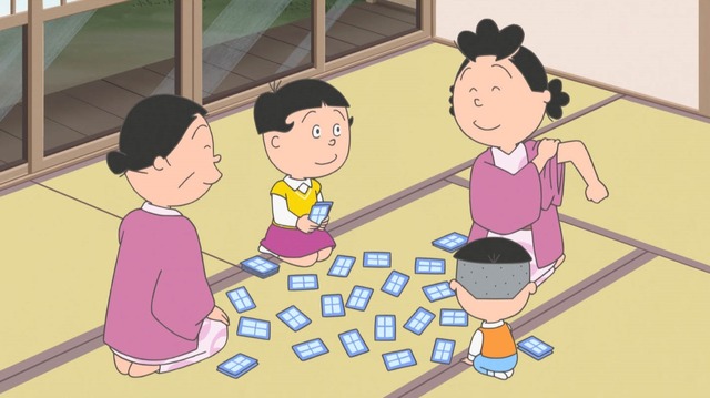 『サザエさん』お正月スペシャル「磯野家の開運旅行～秩父を行く～」先行カット(C)長谷川町子美術館