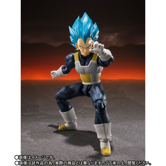 「S.H.Figuarts スーパーサイヤ人ゴッドスーパーサイヤ人ベジータ-超-」・価格：5940円（税込）（C）バードスタジオ/集英社　（C）「2018 ドラゴンボール超」製作委員会