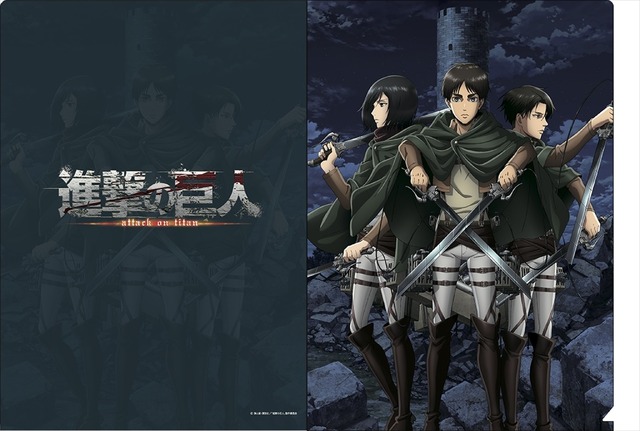 『進撃の巨人 崩落の塔』クリアファイル(C)諫山創／講談社 (C)諫山創・講談社／「進撃の巨人」製作委員会