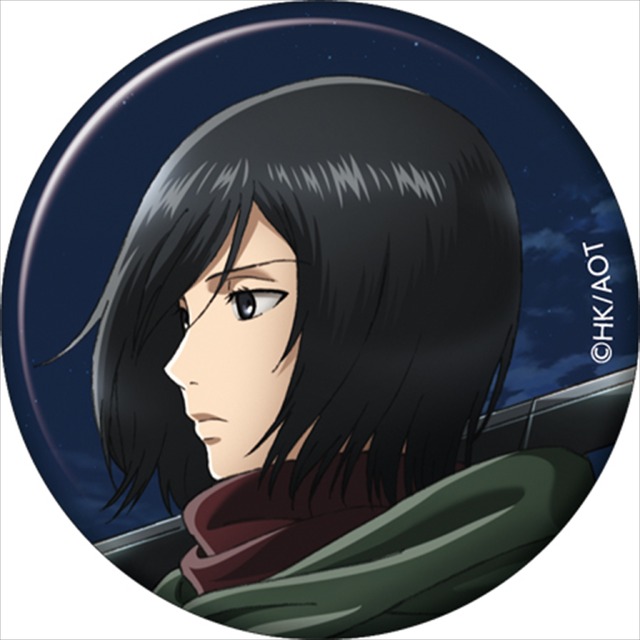 『進撃の巨人 崩落の塔』缶バッジセット(C)諫山創／講談社 (C)諫山創・講談社／「進撃の巨人」製作委員会