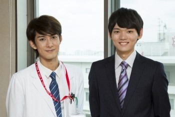 柏原崇さんと古川雄輝さん