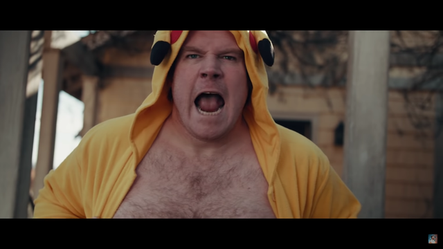 中年ピカチュウ、キレた！『ポケモン Let's Go! ピカチュウ』ただのコスプレ感漂うパロディ動画