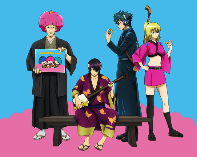 「銀魂×Sanrio characters」鬼兵隊×ゴロピカドン(C)空知英秋／集英社・テレビ東京・電通・BNP・アニプレックス(C)1976, 1982, 2018 SANRIO CO.,LTD.