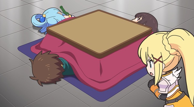 TVアニメ『異世界かるてっと』リレーPV 「Re:ゼロ」ver. 場面カット(C)異世界かるてっと／KADOKAWA