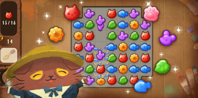 ゲーム『猫のニャッホ ～ニャ・ミゼラブル～』(C)Cocone Corp