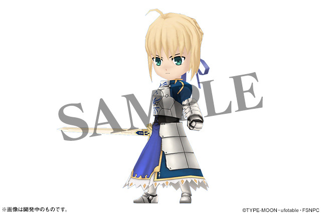 『パズドラレーダー』×『劇場版「Fate/stay night [Heaven's Feel]」』「セイバー」(C)TYPE-MOON・ufotable・FSNPC(C) GungHo Online Entertainment, Inc. All Rights Reserved.