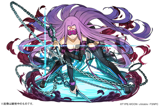 『パズル＆ドラゴンズ』×『劇場版「Fate/stay night [Heaven's Feel]」』「ライダー」(C)TYPE-MOON・ufotable・FSNPC(C) GungHo Online Entertainment, Inc. All Rights Reserved.