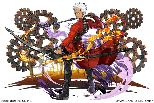 『パズル＆ドラゴンズ』×『劇場版「Fate/stay night [Heaven's Feel]」』「アーチャー」(C)TYPE-MOON・ufotable・FSNPC(C) GungHo Online Entertainment, Inc. All Rights Reserved.
