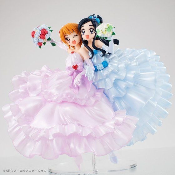 「HG Girls ふたりはプリキュアメモリアルフィギュア」6,980円（税込）(C)ABC-A・東映アニメーション