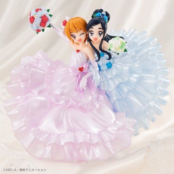 「HG Girls ふたりはプリキュアメモリアルフィギュア」6,980円（税込）(C)ABC-A・東映アニメーション