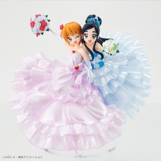 「HG Girls ふたりはプリキュアメモリアルフィギュア」6,980円（税込）(C)ABC-A・東映アニメーション