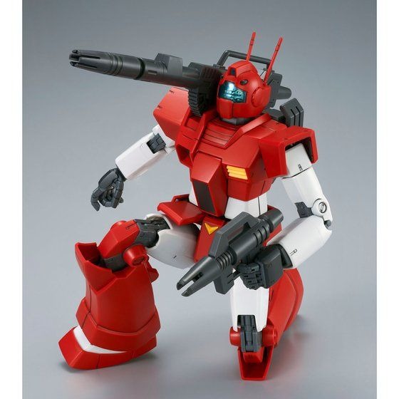 「MG 1/100 ジム・キャノン ［レッド・ヘッド］（ジャブロー防衛隊仕様）」4,320円（税込）(C)創通・サンライズ