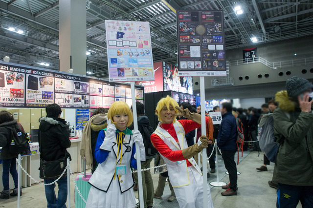 「コミックマーケット95」東7ホール企業ブース「MADHOUSE × IDEA CREATE」ブース