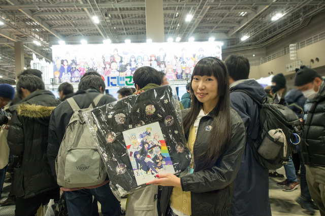 コミックマーケット95 東7ホール 企業ブース「にじさんじプロジェクト」