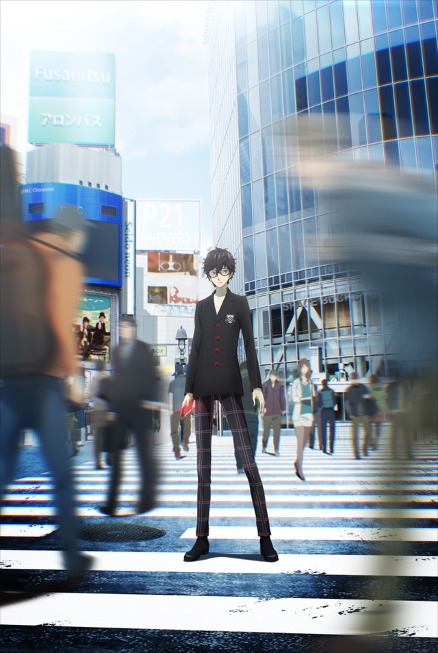 『PERSONA5 the Animation』第一弾キービジュアル（雨宮 蓮ver.）(C)ATLUS (C)SEGA/PERSONA5 the Animation Project