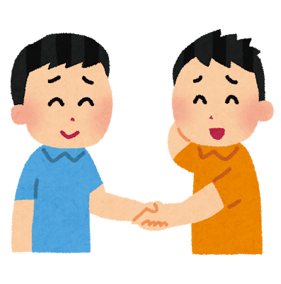 「手を結んだライバル同士といえば？」