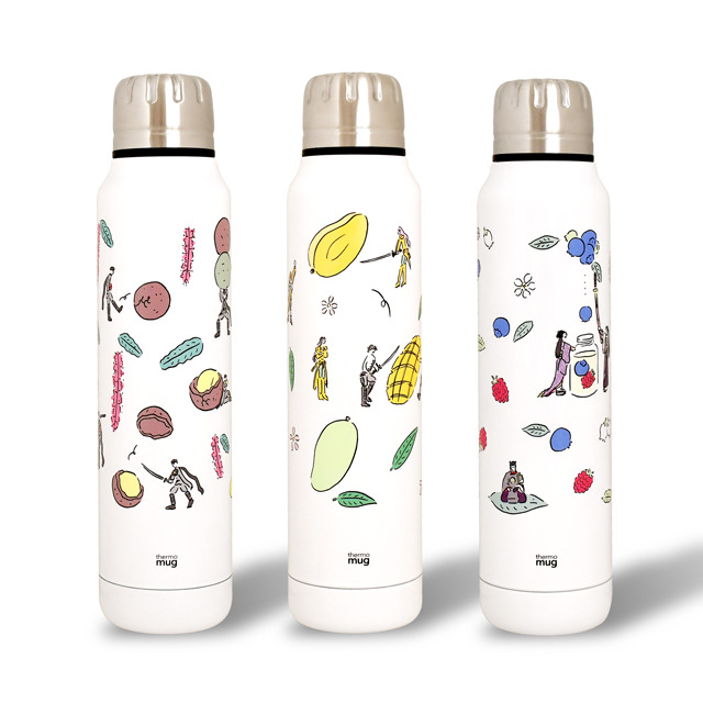 thermo mug ステンレスボトル(全３種)3,800円 ＋税(c)2015-2019 DMM GAMES/Nitroplus