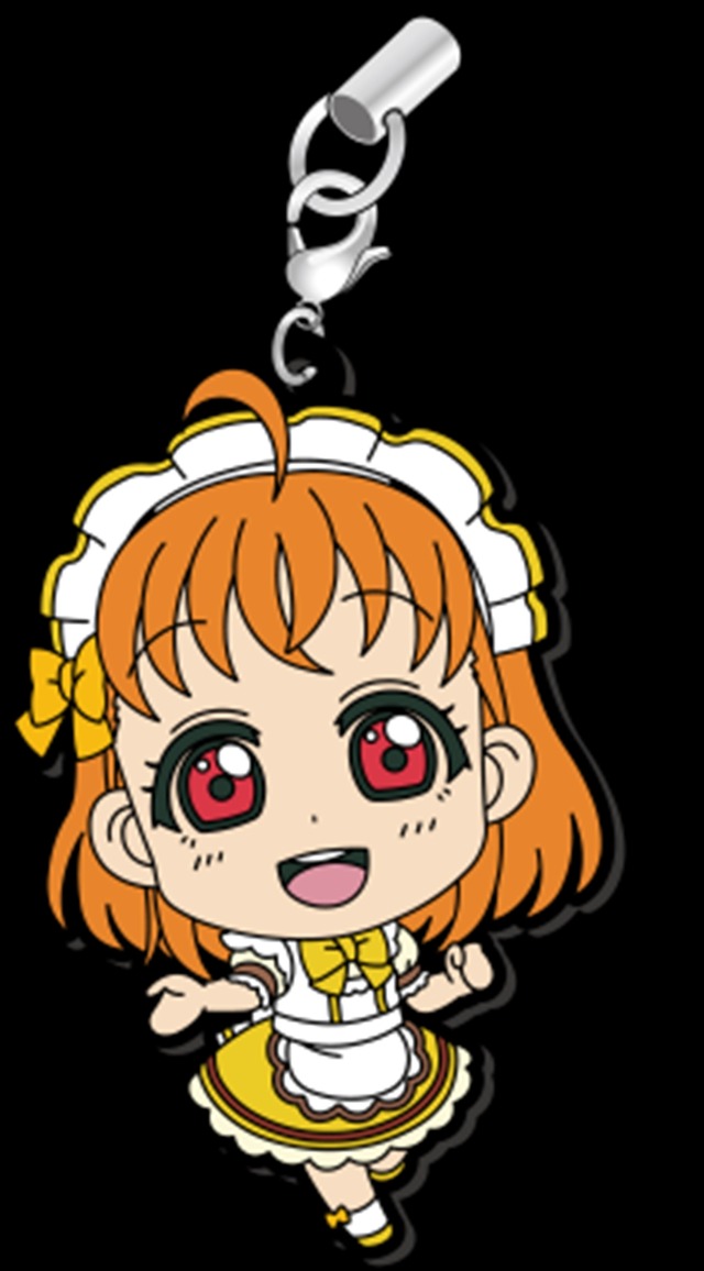 ココス×ラブライブ！サンシャイン!!「輝け！ みんなの笑顔キャンペーン」ココス限定描き下ろし ラバーストラップ 1個740円＋税(C)2017 プロジェクトラブライブ！サンシャイン!!