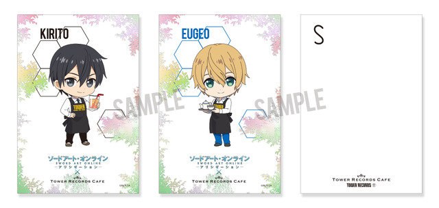 「ソードアート・オンライン アリシゼーション×TOWER RECORDS CAFE」ポストカード （C）2017 川原 礫／ＫＡＤＯＫＡＷＡ アスキー・メディアワークス／SAO-A Project