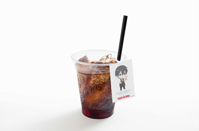 「ソードアート・オンライン アリシゼーション×TOWER RECORDS CAFE」キリトのイメージドリンク 700 円（税込）（C）2017 川原 礫／ＫＡＤＯＫＡＷＡ アスキー・メディアワークス／SAO-A Project
