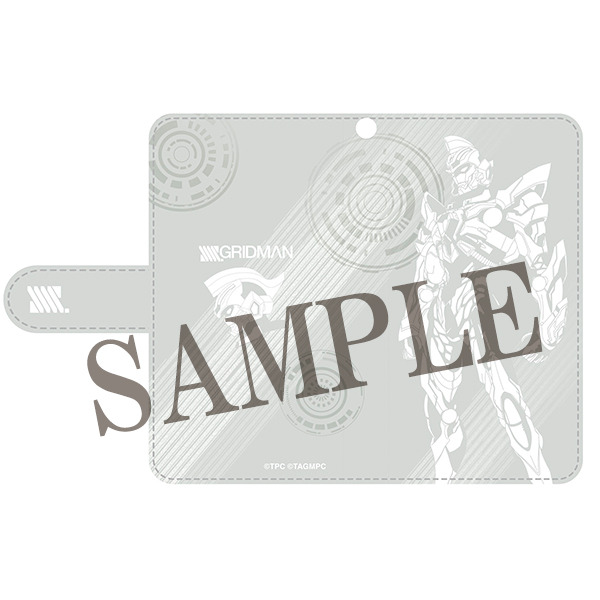 商品名：手帳型スマートフォンケース価格：3,500円＋税（C）円谷プロ （C）2018 TRIGGER・雨宮哲／「GRIDMAN」製作委員会