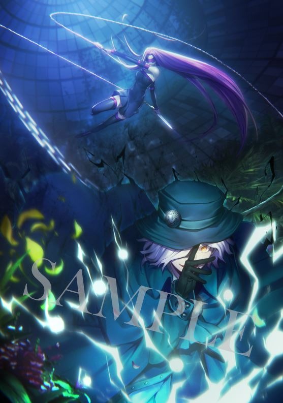 『劇場来場特典「Fate/Grand Order」 ufotable描き下ろし概念礼装』イラスト（C）TYPE-MOON・ufotable・FSNPC