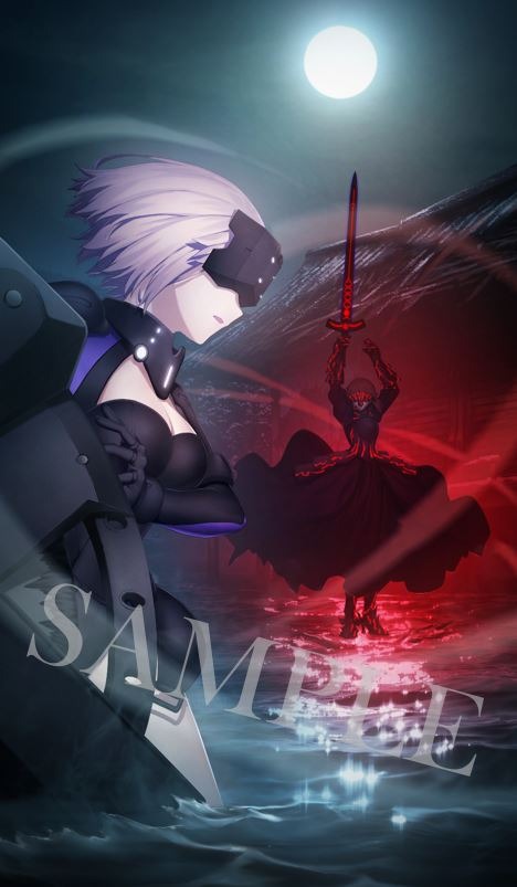 『劇場来場特典「Fate/Grand Order」 ufotable描き下ろし概念礼装』イラスト（C）TYPE-MOON・ufotable・FSNPC