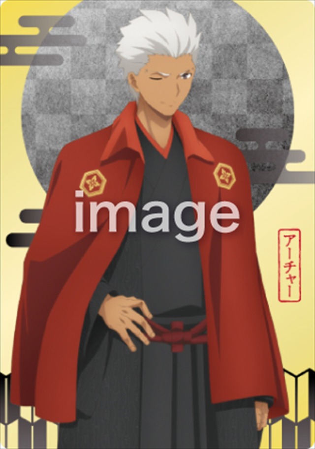 劇場版『Fate/stay night [Heaven’s Feel]』×「すき家」限定デザインカード（全15種類）（C）TYPE-MOON ・ ufotable ・ FSNPC