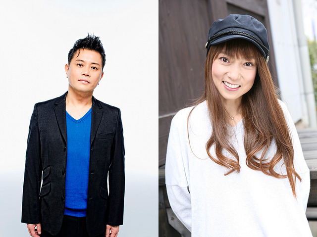 岩田光央（左）宮村優子（右）