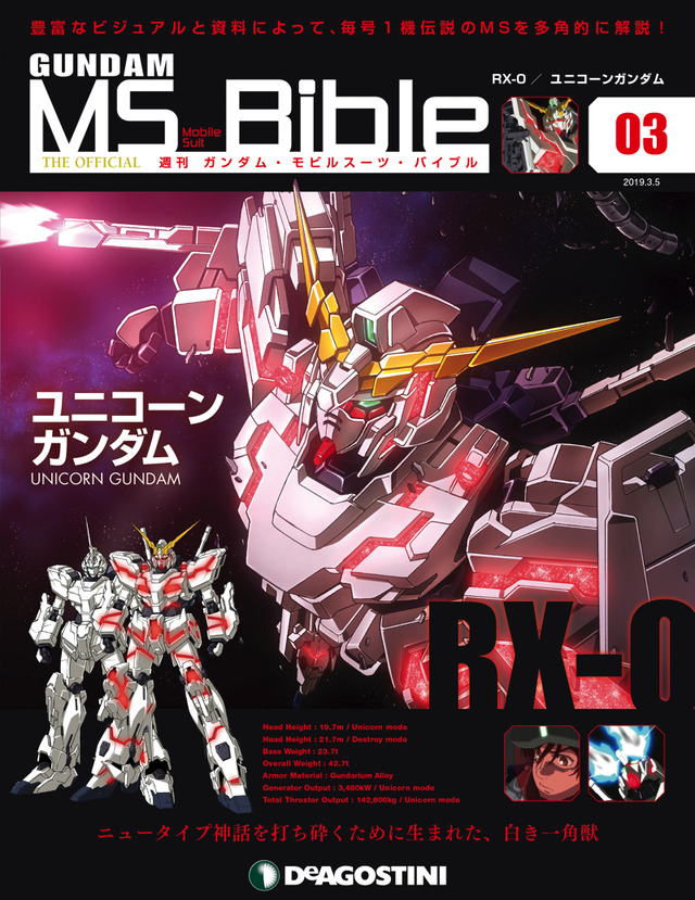 週刊『ガンダム・モビルスーツ・バイブル』創刊号特別定価：299円、通常定価：690円