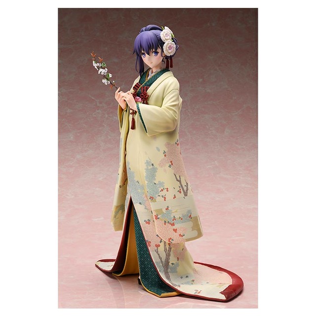 「劇場版『Fate/stay night [Heaven's Feel]』×ピザハットキャンペーン」「間桐桜　和装フィギュア」（C）TYPE-MOON・ufotable・FSNPC