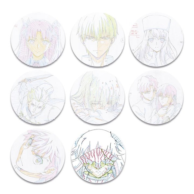 「劇場版『Fate/stay night [Heaven's Feel]』×ピザハットキャンペーン」「原画デザイン缶バッジ」（C）TYPE-MOON・ufotable・FSNPC