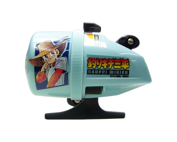 「スピンキャストリール 釣りキチ三平／三平三平」7,800円（税別）（C）矢口高雄／講談社