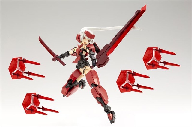 「フレームアームズ・ガール＆ウェポンセット〈迅雷Ver.〉」7,000円 （税抜）（C） KOTOBUKIYA
