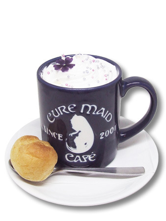 『私に天使が舞い降りた！』カフェ「世界一可愛い！マジ天使！ドリンク」￥600＋税（C）椋木ななつ・一迅社／わたてん製作委員会