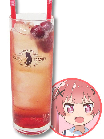 『私に天使が舞い降りた！』カフェ「種村小依」ドリンク￥500＋税（C）椋木ななつ・一迅社／わたてん製作委員会